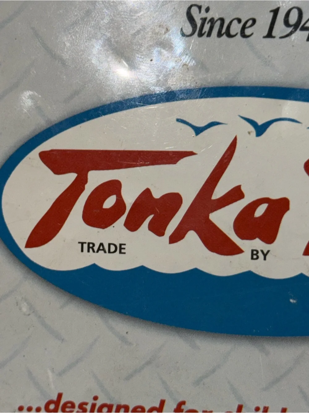 Tonka Toys Hasbro 1999 Mini Lunchbox Storage Collectible 90’s Vintage Used Pre O